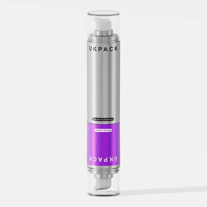 Dual Chamber Airless Bottle (UKA61 Detachable)
