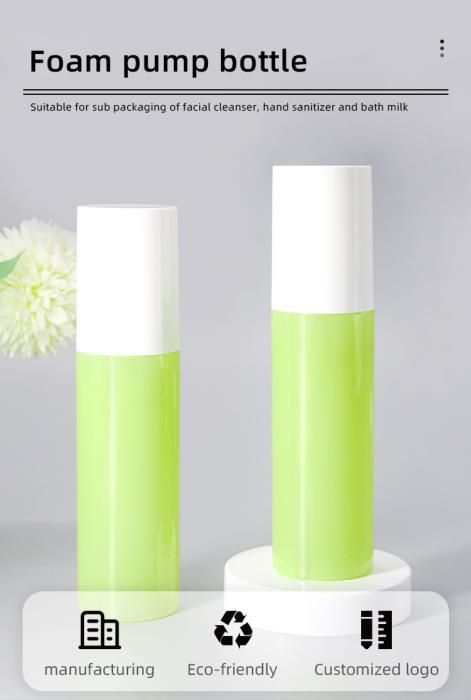 90ml 瓶身PET,外罩ABS,泵头PP Bottles - Foamer (泡沫瓶系列 UKF16)