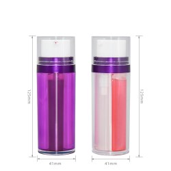 10+30ml(1:3) HDPE+Acrylic Lotion Bottles (UKL10 )