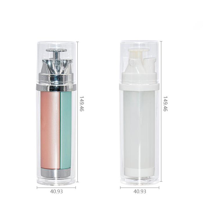 15+15+15ml PE+PMMA+PP Lotion Bottles (UKL11 )