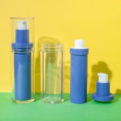 PET Refillable Airless Toothpaste Bottle
