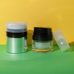 Refillable Glass Airless Pump Jar