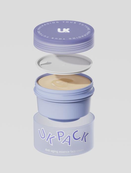 PP Injection Hair Mask Jar: Double Layer Design and Matte Finish