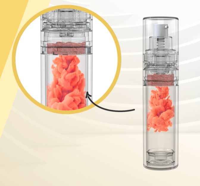 UKPACK's Airless Dual Chamber Bottle