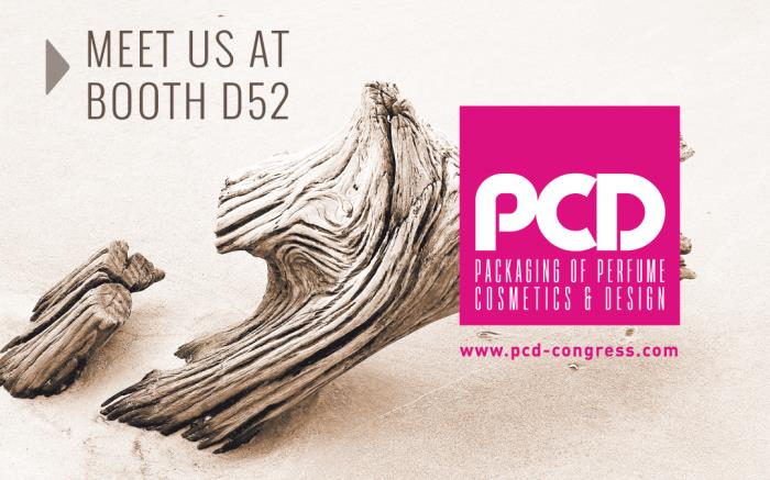 Pujolasos will present exclusive organic packaging novelties for fragrances and cosmetics at PCD Paris