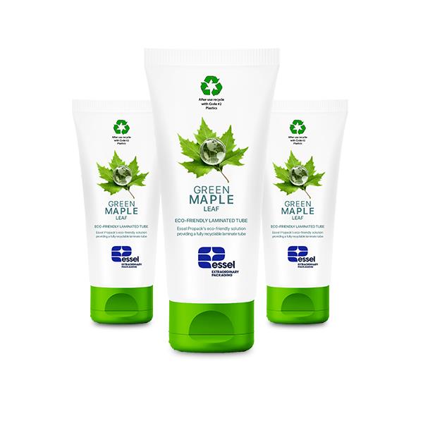 Essel Propack unveils recyclable tube packaging - Platina and Green Maple Leaf Lamitubes