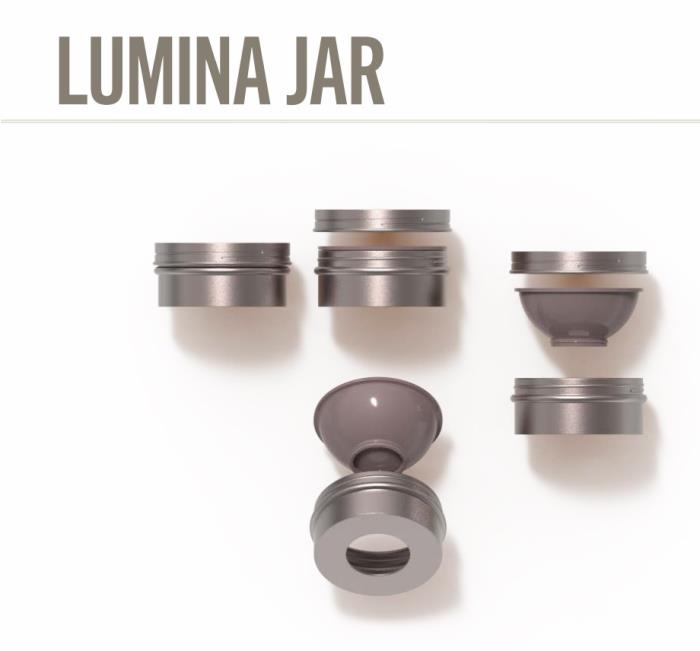 Aluminum Designs: Lumina Jar