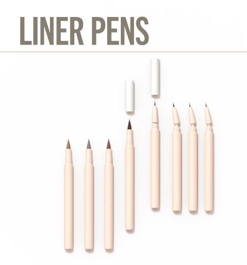 Liner Pens: With Innovative Configurable Angled Tip