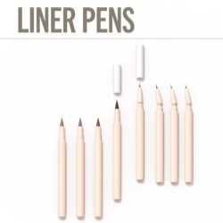 Liner Pens: With Innovative Configurable Angled Tip