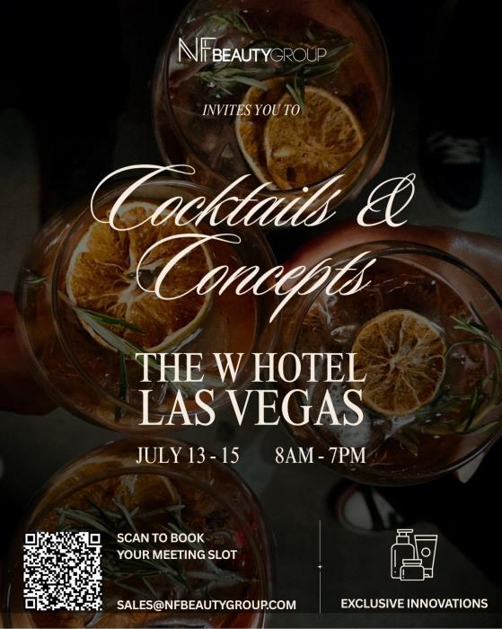 Join us for "Cocktails & Concepts" from 8am - 7pm, July 13 - 15 at The W Hotel Las Vegas!