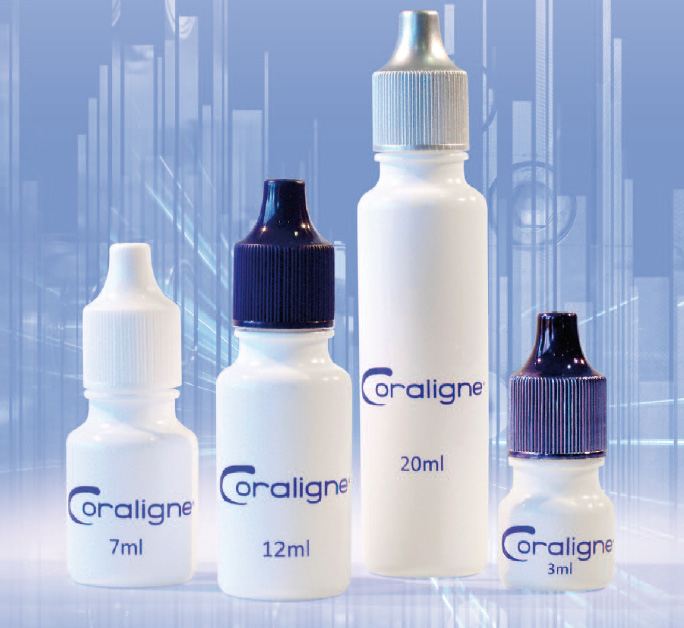 Coraligne: pharma and cosmetic bottles by Coradin