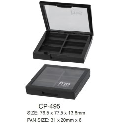 Closure options for IMSs eyeshadow compact