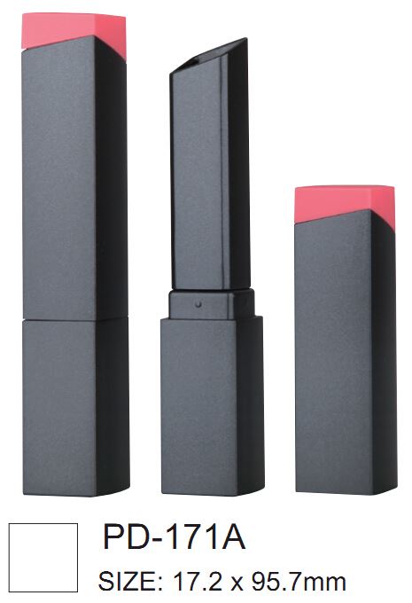 Square, plastic lipstick options from IMS