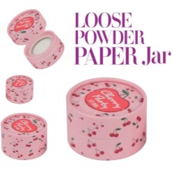 Paper Loose Powder Jar