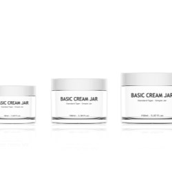 Basic Cream Jar - 50