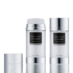 30 ml Oval Twin Chamber Airless Bottle