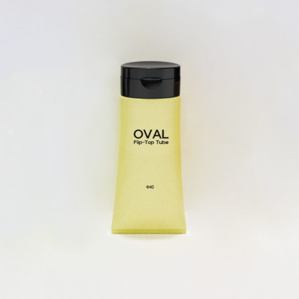 Oval Flip-Top Tube