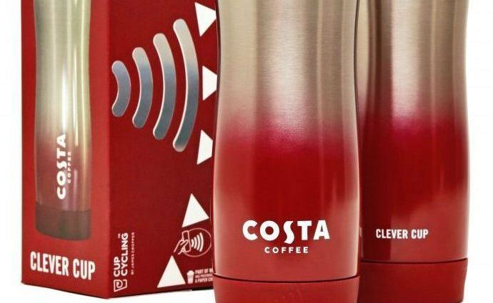 James Croppers Clever Cup for Costa Coffee