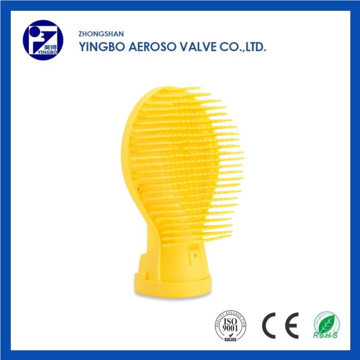 Dispense and Scrub with Yingbo Aerosol Valve's Carpet Brush Cap