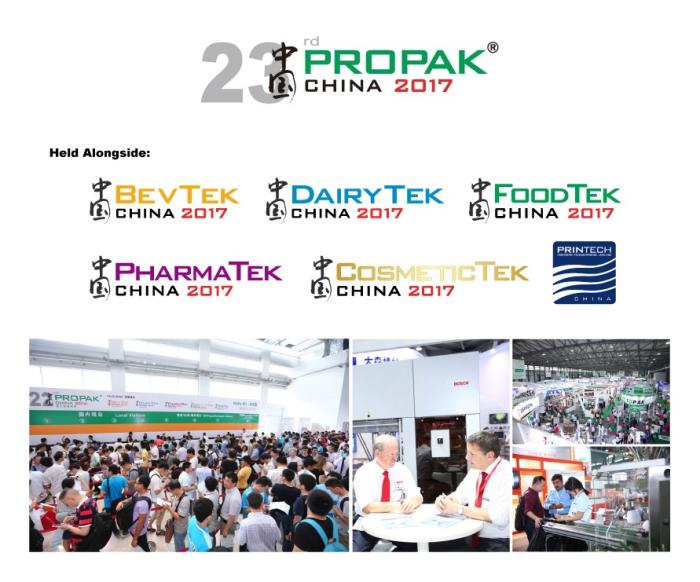 ProPak China 2017 Launches New Processing and Packaging Technology Event