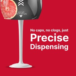 No Caps, No Clogs. Just Precise Dispensing