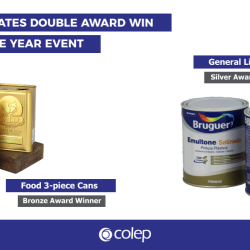 Colep celebrates double award win at Cans of the Year event