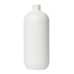 500ml HDPE bottle, Boston Round 28-410, F0297C
