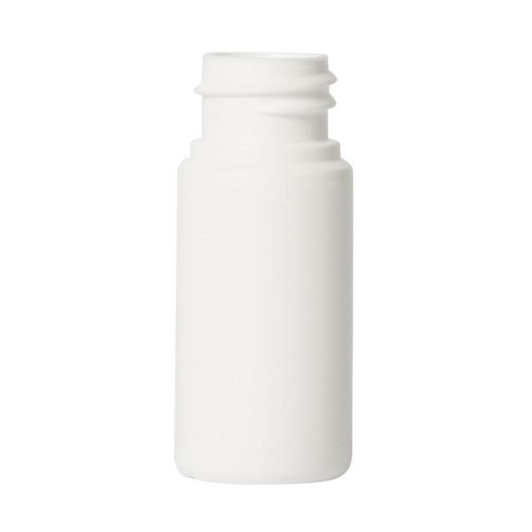 15ml HDPE bottle, Standard Round 20-410, F0147B