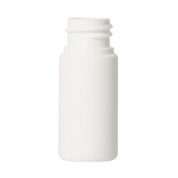 15ml HDPE bottle, Standard Round 20-410, F0147B