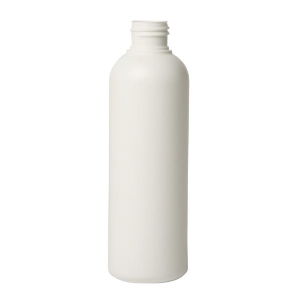 200ml HDPE bottle, Tall Boston Round 24-410, F0192A