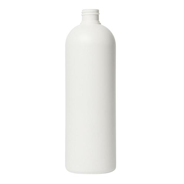 500ml HDPE bottle, Tall Boston Round 24-410, F0195A