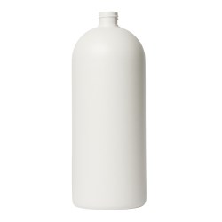 1000ml HDPE bottle, Tall Boston Round 24-410, F0216E