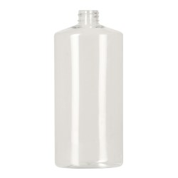 500ml PET bottle, Flat Oval 28-410, F0945