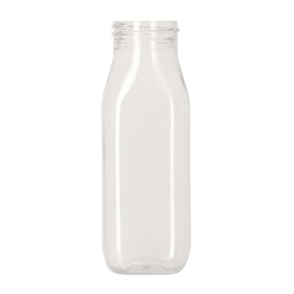 200ml PET bottle, Square Milk 38-400, F0556A