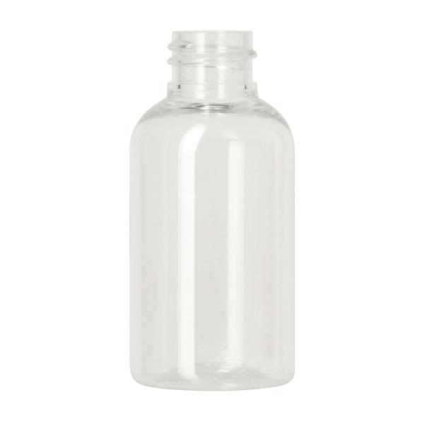 50ml PET bottle, Flat Bottom Boston 28-410, F0865A