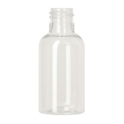 50ml PET bottle, Flat Bottom Boston 28-410, F0865B