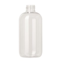 250ml rPET bottle, Boston Round 24-410, F0629A
