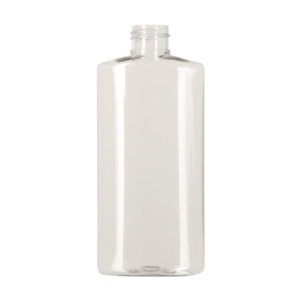 250ml rPET bottle, Flat Oval 24-410, F0942A