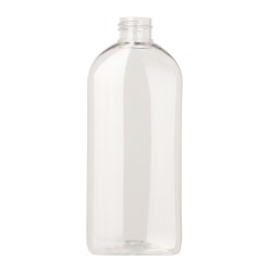 250ml rPET bottle, Flex Oval 24-410, F0609A