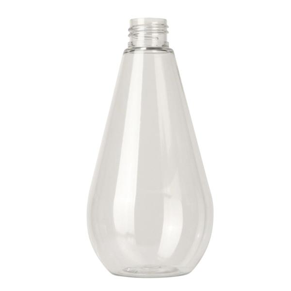 300ml rPET bottle, Pear Round 24-410, F0565A