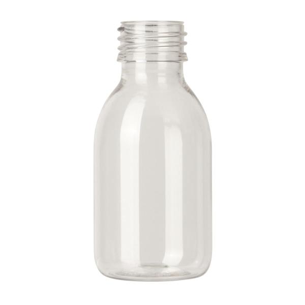 100ml rPET bottle, Pharma Sirop 28 ROPP, F0505A