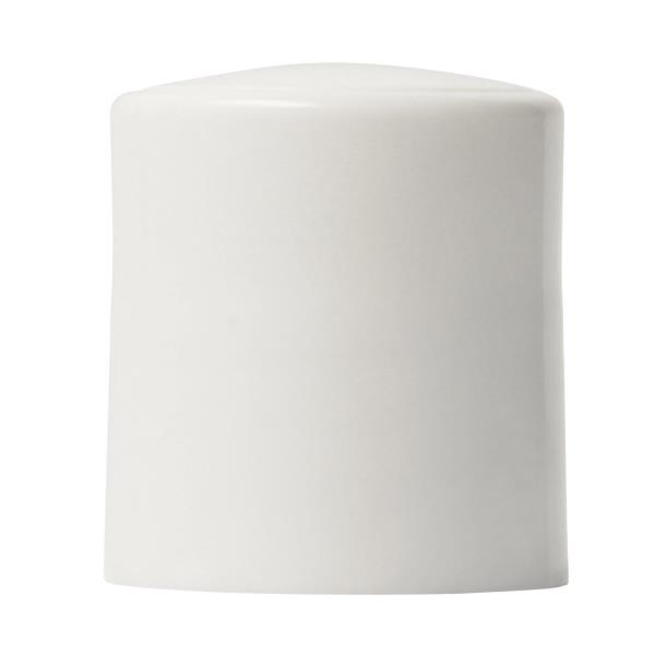 20-410 disc top cap, plug seal, 8mm orifice, frosted