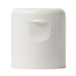 20-415 flip top cap, crabs claw, 2,5mm orifice, smooth