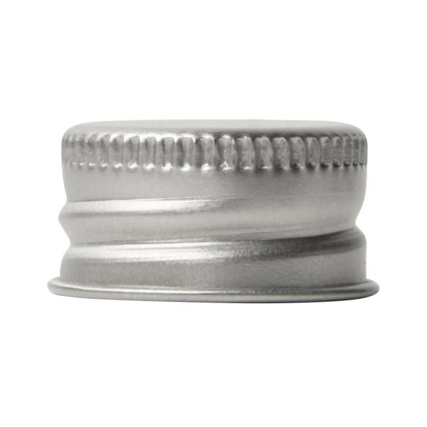 20-410 Aluminium screw closure, tri seal, matt, silver