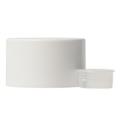24mm double wall closure, insert, 2mm orifice, smooth