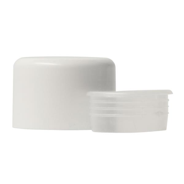 24-410 plastic screw closure, insert, 2mm orifice, smooth