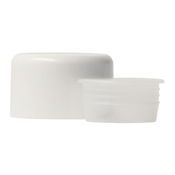 28-410 plastic screw closure, insert, 5mm orifice, smooth