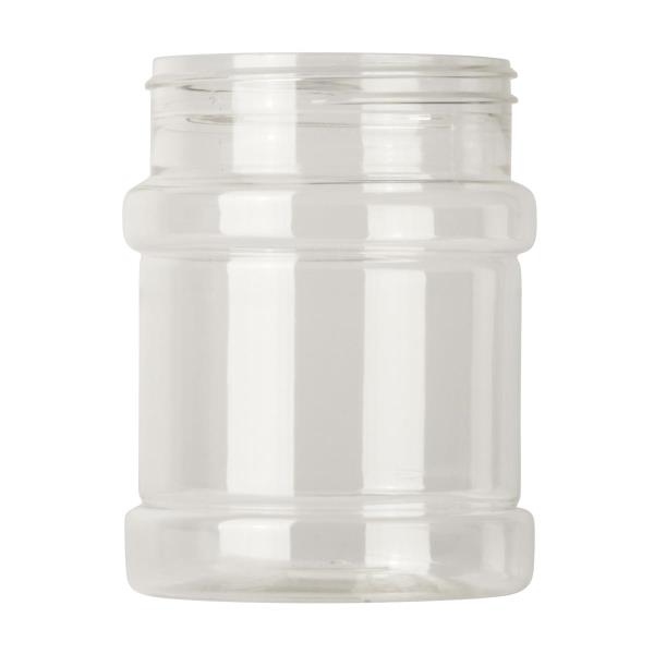230ml pet jar,63-485 Big Spender, single wall PET