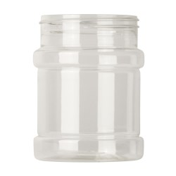 230ml pet jar,63-485 Big Spender, single wall PET