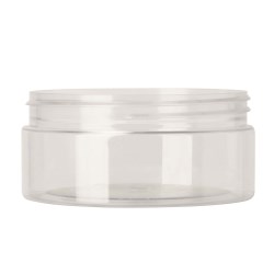 250ml pet jar,100-400 Straight Cylindrical, single wall PET